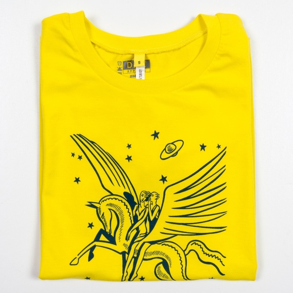 PEGASUS T-Shirt Winged Horse Myth Fitted Soft Sz S - Picture 4 of 6